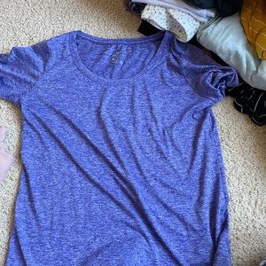 Nike purple athletic T-shirt